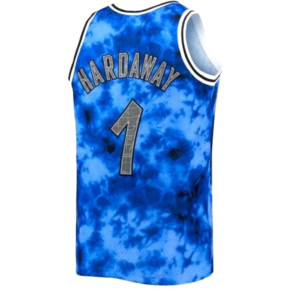 Mitchell & Ness Orlando Magic Penny Hardaway Blue 1994-95 Galaxy Swingman Jersey - Picture 10 of 10